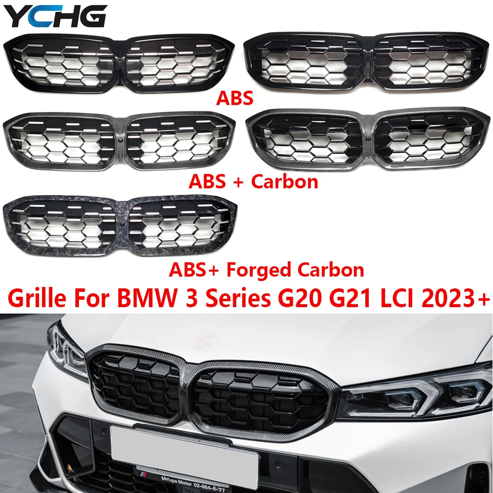 G20 G21 Lci Diamond Style ABS Forged Carbon Fiber Grille For BMW 3 Series G20 G21 318i 320i 330i M340i Grill 2023 2024 2025 2026
G20 G21 Lci Diamond Style ABS Forged Carbon Fiber Grille For BMW 3 Series G20 G21 318i 320i 330i M340i Grill 2023 2024 2025 2026