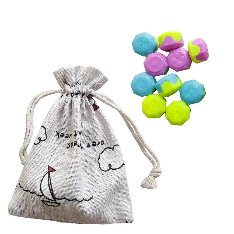 10pcs/set Gonggi Jack Stone Pebbles Set Korea Traditional Gonggi Game Hand Eye Coordination Training Toy for Fun Stress Relief
10pcs/set Gonggi Jack Stone Pebbles Set Korea Traditional Gonggi Game Hand Eye Coordination Training Toy for Fun Stress Relief