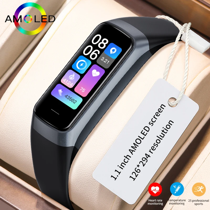 LIGE Amoled Smartwatch Body Temperature Monitor Fitness Clock Sports Waterproof Men Women Smart Watch Band For iOS Android 2026
LIGE Amoled Smartwatch Body Temperature Monitor Fitness Clock Sports Waterproof Men Women Smart Watch Band For iOS Android 2026