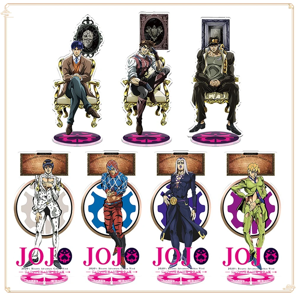 JoJo's Bizarre Adventure Japanese Anime Character Jonathan Creative Acrylic Figure Desktop Ornament Exquisite Decoration Gifts
JoJo's Bizarre Adventure Japanese Anime Character Jonathan Creative Acrylic Figure Desktop Ornament Exquisite Decoration Gifts
