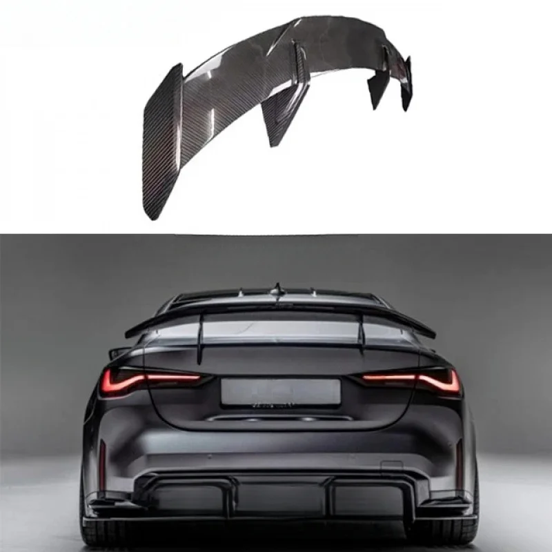 Highkick Glossy Matte Carbon Rear Trunk Spoiler, Aerodynamic Wing for G80 M3 G82 M4 G83 2021+
Highkick Glossy Matte Carbon Rear Trunk Spoiler, Aerodynamic Wing for G80 M3 G82 M4 G83 2021+
