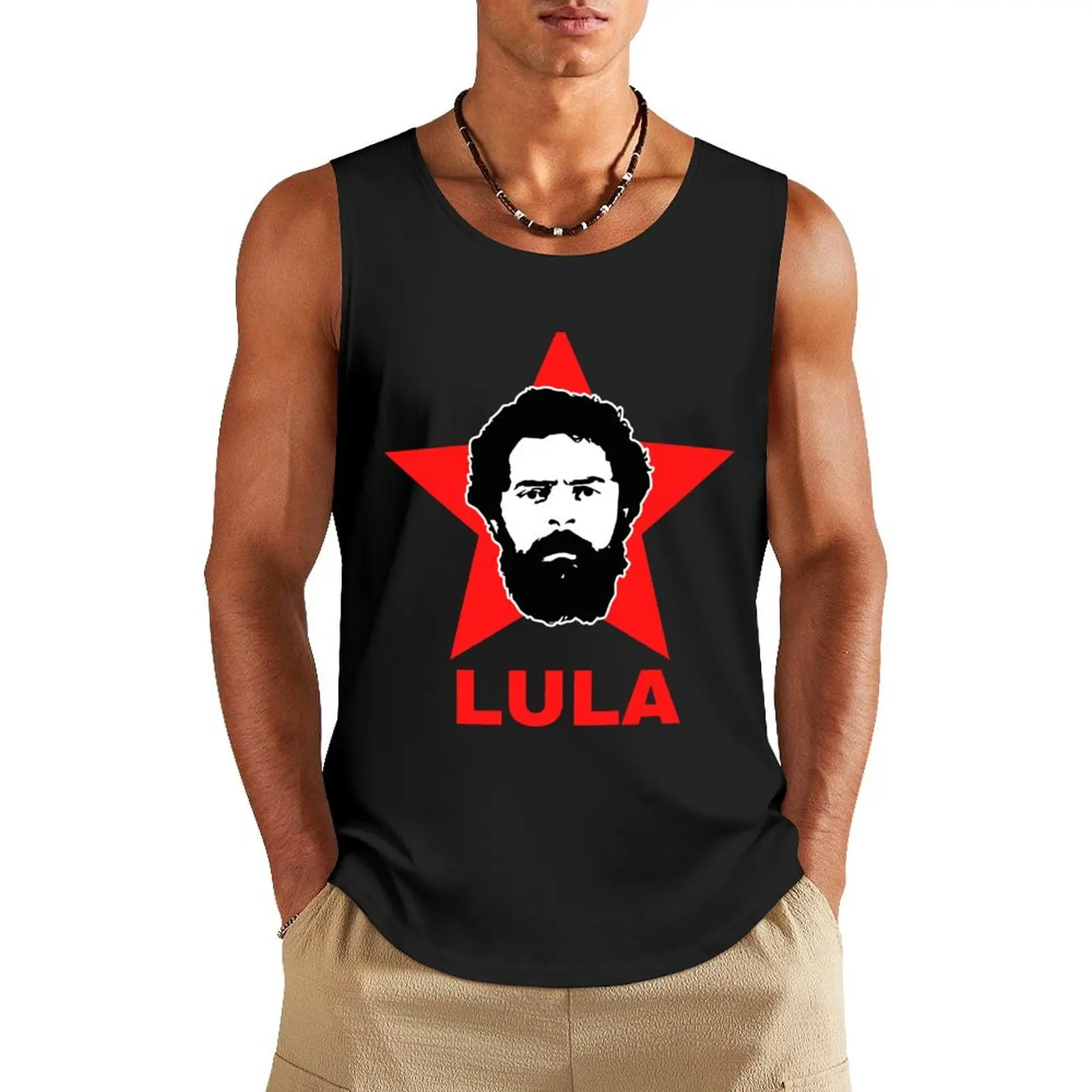 Lula Livre, Lula 2022 Tank Top t-shirt gym man gym clothes for man tops gym clothes man
Lula Livre, Lula 2022 Tank Top t-shirt gym man gym clothes for man tops gym clothes man
