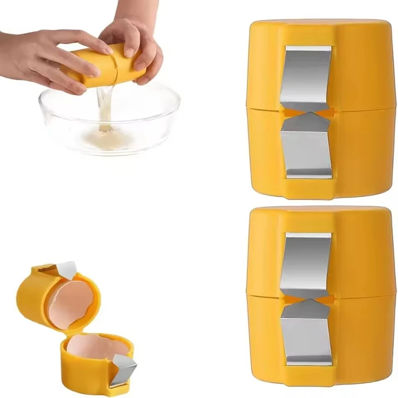 Eggshell Opener Beater Egg Shell Separator Household Kitchen Baking Tool Multifunctional Egg Shell Opener Handheld Cracker
Eggshell Opener Beater Egg Shell Separator Household Kitchen Baking Tool Multifunctional Egg Shell Opener Handheld Cracker
