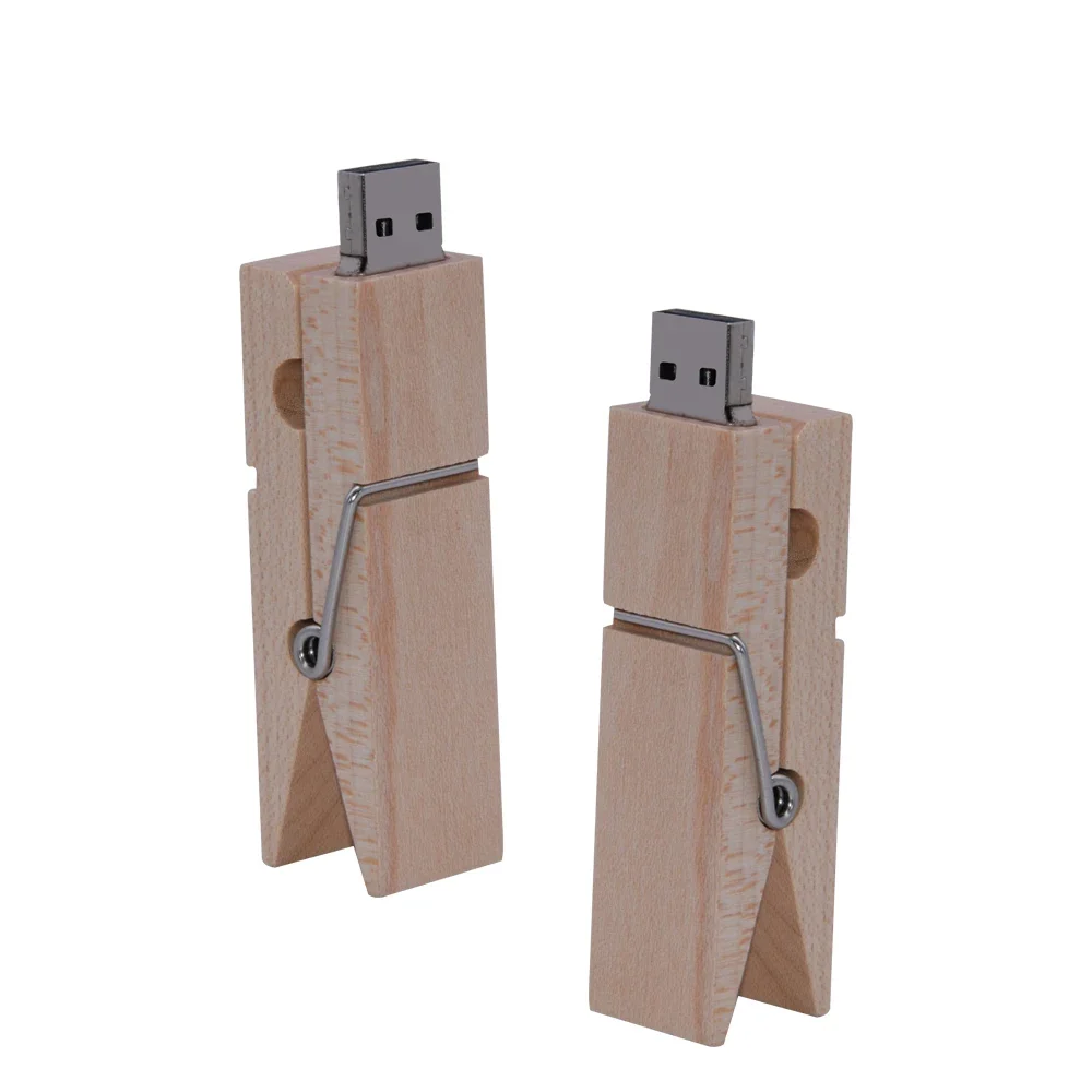 Wooden Clip USB 2.0 Flash Drive Portable Photography Gift Pen Drive Real Capacity Clip Memory Stick 4GB 8GB 16GB 64GB 128GB
Wooden Clip USB 2.0 Flash Drive Portable Photography Gift Pen Drive Real Capacity Clip Memory Stick 4GB 8GB 16GB 64GB 128GB
