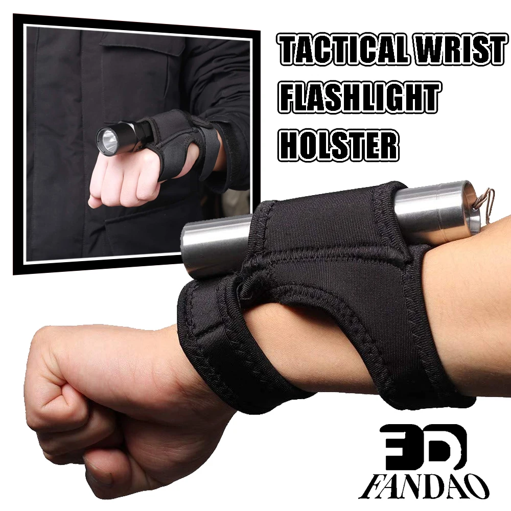 Tactical Wrist Flashlight Holster,Compact Diving Torch Arm Mount Holder Adjustable for 25-30mm Flashlight Hunting Underwater
Tactical Wrist Flashlight Holster,Compact Diving Torch Arm Mount Holder Adjustable for 25-30mm Flashlight Hunting Underwater