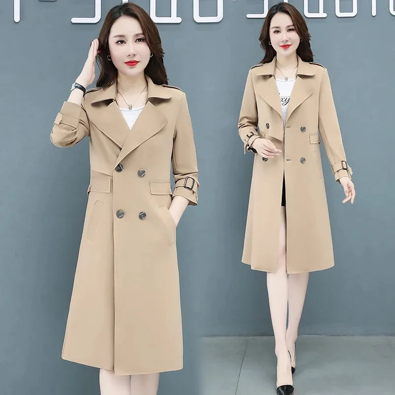 Trench Coat Women Spring Autumn 2023 New Fashion Slim Versatile Casual Windbreaker Jacket Women Double Breasted Large Size Coats
Trench Coat Women Spring Autumn 2023 New Fashion Slim Versatile Casual Windbreaker Jacket Women Double Breasted Large Size Coats