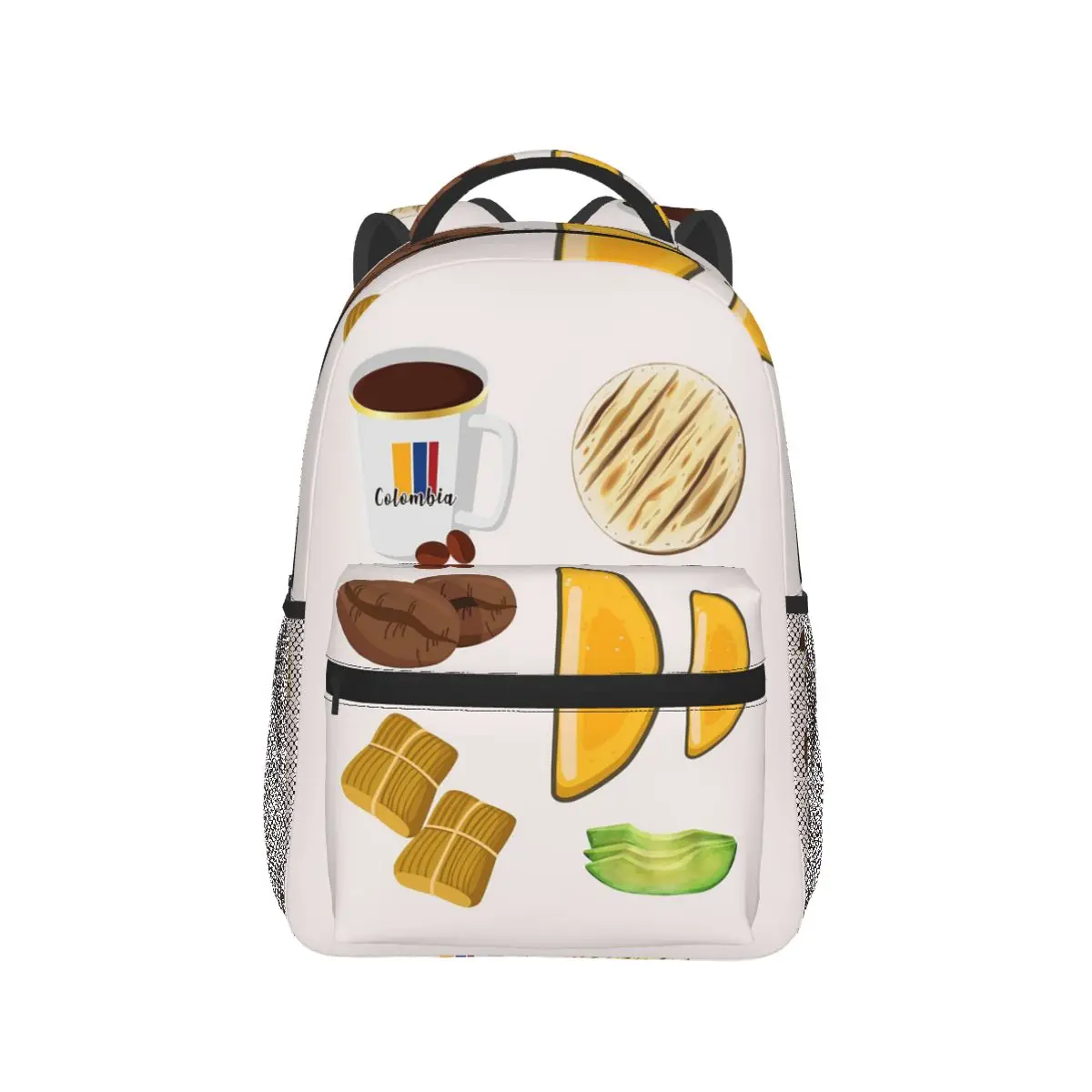 Colombian Food Backpack Hot Sale Daypack Large Capacity Kids BookBag School Bag Shoulder Bags for Men Women
Colombian Food Backpack Hot Sale Daypack Large Capacity Kids BookBag School Bag Shoulder Bags for Men Women