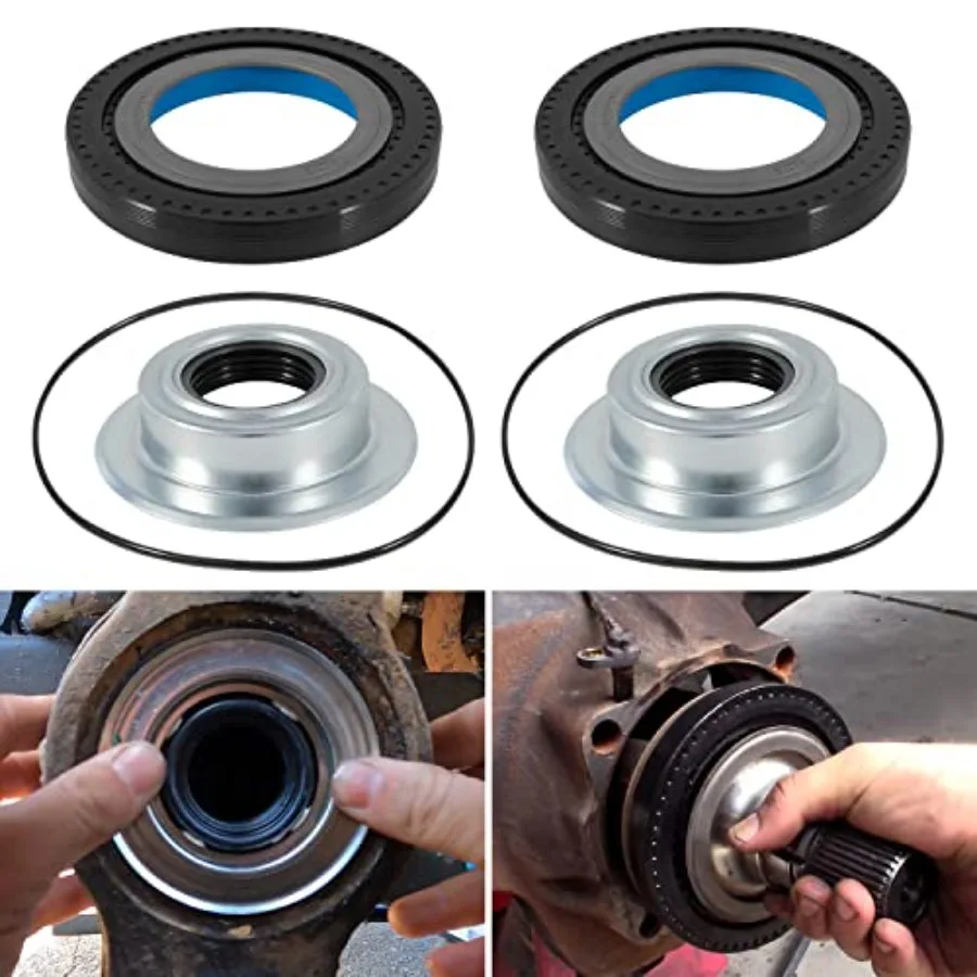 Front Axle Knuckle Vaccum Shaft Seal and Outer Tube Seals Kit Set Fit For Ford 2005-2019 F250 F350 F450 F550 Super Duty Dana Su
Front Axle Knuckle Vaccum Shaft Seal and Outer Tube Seals Kit Set Fit For Ford 2005-2019 F250 F350 F450 F550 Super Duty Dana Su