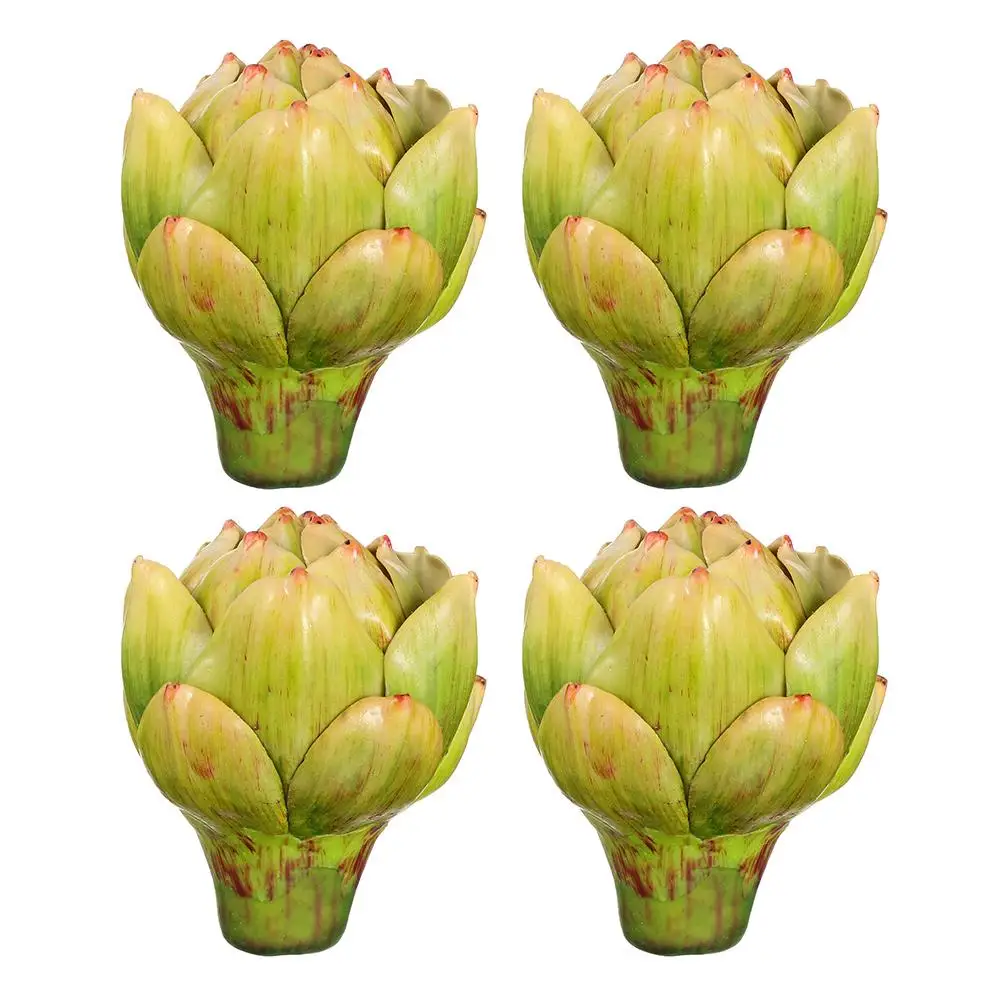 4 Pcs Artificial Artichokes Plastic Pineapple Bonsai Faux Plants Decoration for Wedding Party Vegetables
4 Pcs Artificial Artichokes Plastic Pineapple Bonsai Faux Plants Decoration for Wedding Party Vegetables