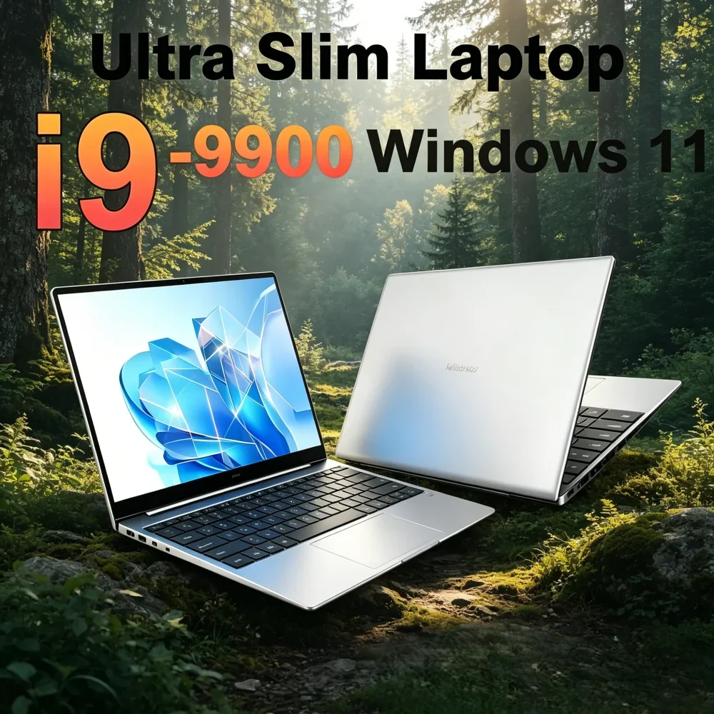New 15.6 Inch Ultra Slim Laptop Intel Core i9-9900 32GB RAM 2TB SSD 1080P HD Screen Windows 11 Pro Gaming Office Home Notebook
New 15.6 Inch Ultra Slim Laptop Intel Core i9-9900 32GB RAM 2TB SSD 1080P HD Screen Windows 11 Pro Gaming Office Home Notebook