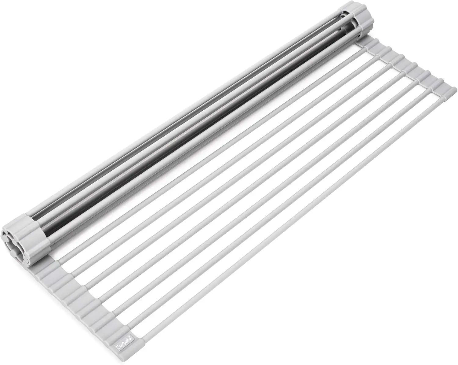 20.5 x 13.1 Inch Roll-Up Dish Drying Rack, Fits Across Sink Openings up to 19.5 Inches, Heavy-Duty Premium Silicone, Strong S
20.5 x 13.1 Inch Roll-Up Dish Drying Rack, Fits Across Sink Openings up to 19.5 Inches, Heavy-Duty Premium Silicone, Strong S
