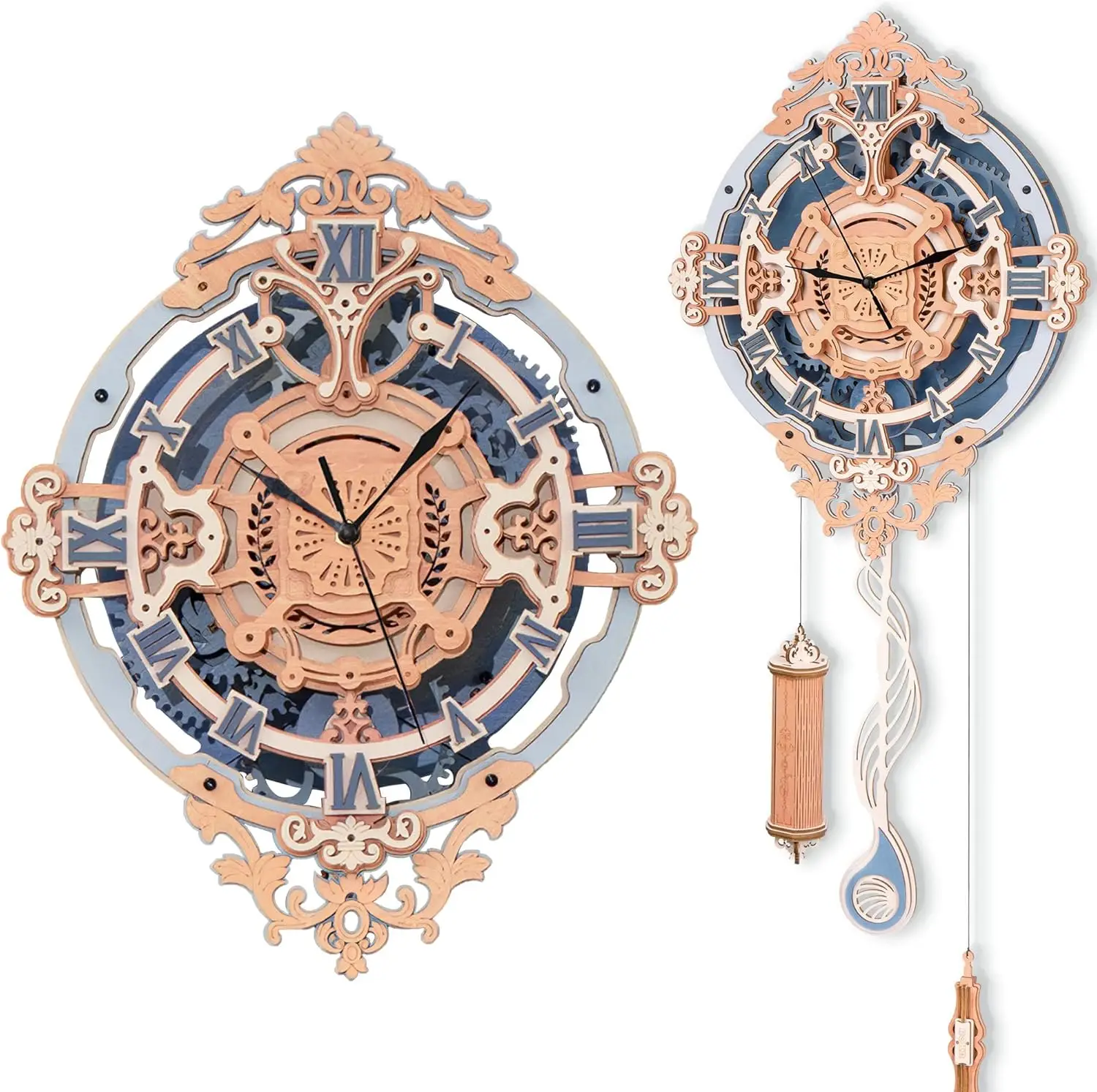 3D Wooden Puzzles for Adults, Wooden Puzzle Clock, Mechanical Building Model Kits, DIY Model Kits Brain Teaser Puzzles, Crafts/H
3D Wooden Puzzles for Adults, Wooden Puzzle Clock, Mechanical Building Model Kits, DIY Model Kits Brain Teaser Puzzles, Crafts/H