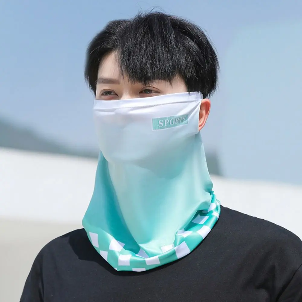 Stripe Summer Sunscreen Face Veil Gradient Letter Ice Silk Neckline Face Gini Mask Face Cover Outdoor Veil
Stripe Summer Sunscreen Face Veil Gradient Letter Ice Silk Neckline Face Gini Mask Face Cover Outdoor Veil