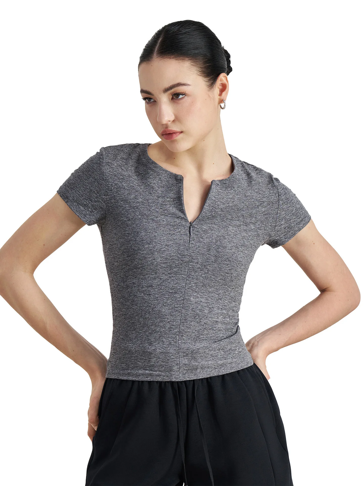 2025 New Youth Nude Feel Slimming Yoga Short Sleeve High-grade Tight Waist Inner Sports T-shirt Round Neck Workout Top
2025 New Youth Nude Feel Slimming Yoga Short Sleeve High-grade Tight Waist Inner Sports T-shirt Round Neck Workout Top