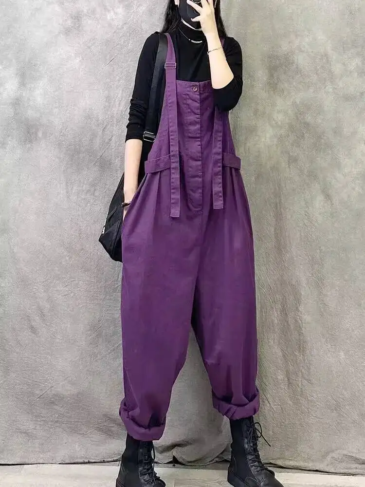 Women's Casual Faionable Loose Cargo Overalls High Waist Long Pants Classic Sle Ket Detail Versatile Simple Design
Women's Casual Faionable Loose Cargo Overalls High Waist Long Pants Classic Sle Ket Detail Versatile Simple Design