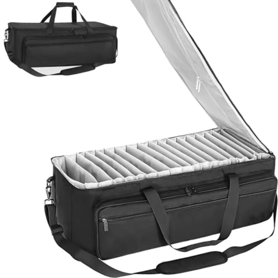 Extra Large Travel Gig Band Cable File Bag With Separate Bags, DJ Cord Organizer Case for Laptop, DJ Gear, Sound Instrument and
Extra Large Travel Gig Band Cable File Bag With Separate Bags, DJ Cord Organizer Case for Laptop, DJ Gear, Sound Instrument and