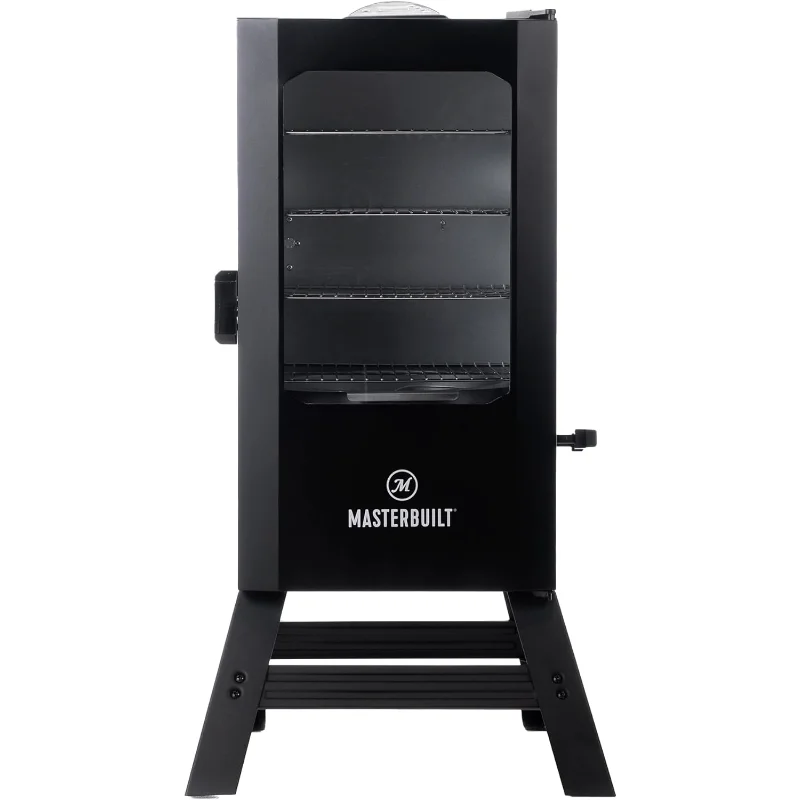 Masterbuilt® 30-inch Digital Electric Vertical BBQ Smoker with Leg Kit, Side Wood Chip Loader and 710 Cooking Square Inches
Masterbuilt® 30-inch Digital Electric Vertical BBQ Smoker with Leg Kit, Side Wood Chip Loader and 710 Cooking Square Inches