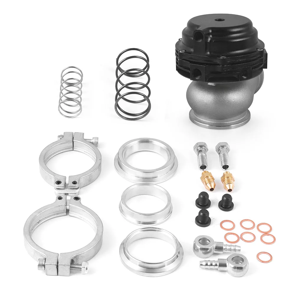 Red Black 44mm Wastegate External Turbo With Flange Hardware,V-Band Flange and Spring 14PSI
Red Black 44mm Wastegate External Turbo With Flange Hardware,V-Band Flange and Spring 14PSI