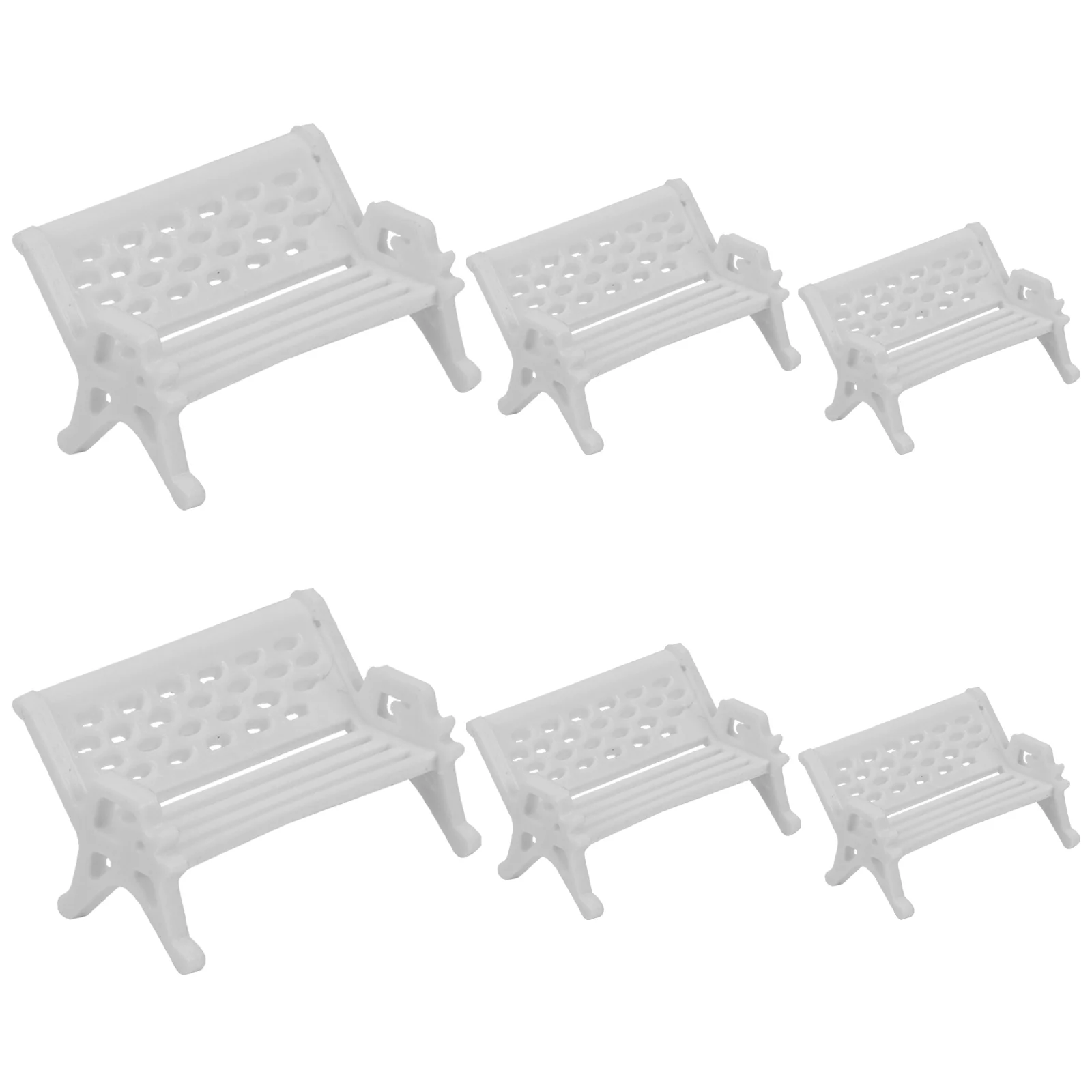 6 Pcs Micro Landscape Seat Miniature Park Bench Decoration Small Chair Ornaments Model Garden Pp Sand Table House
6 Pcs Micro Landscape Seat Miniature Park Bench Decoration Small Chair Ornaments Model Garden Pp Sand Table House
