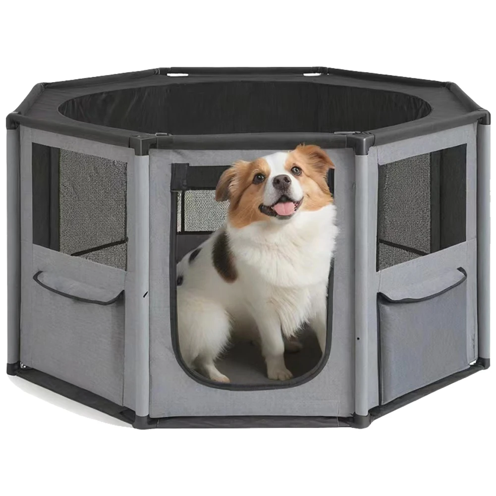Octagon Breathable Mesh Dog Crate Oxford Fabric Portable Foldable Cat Tent Waterproof Large Cat/Dog Fences for Puppy Dog Cat
Octagon Breathable Mesh Dog Crate Oxford Fabric Portable Foldable Cat Tent Waterproof Large Cat/Dog Fences for Puppy Dog Cat