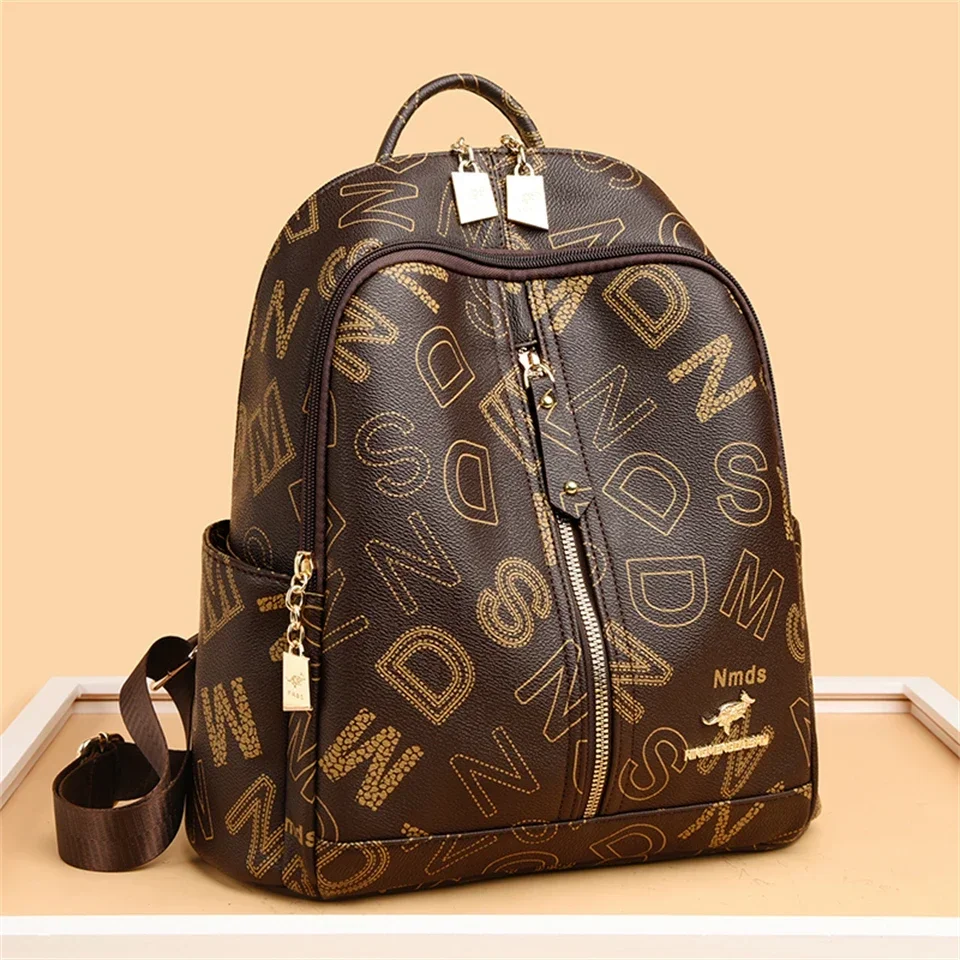 Women Soft Leather Backpacks High Capacity Female Back Pack Casual Travel Ladies Bagpack Machial Feminina for Teenager Girls Sac
Women Soft Leather Backpacks High Capacity Female Back Pack Casual Travel Ladies Bagpack Machial Feminina for Teenager Girls Sac