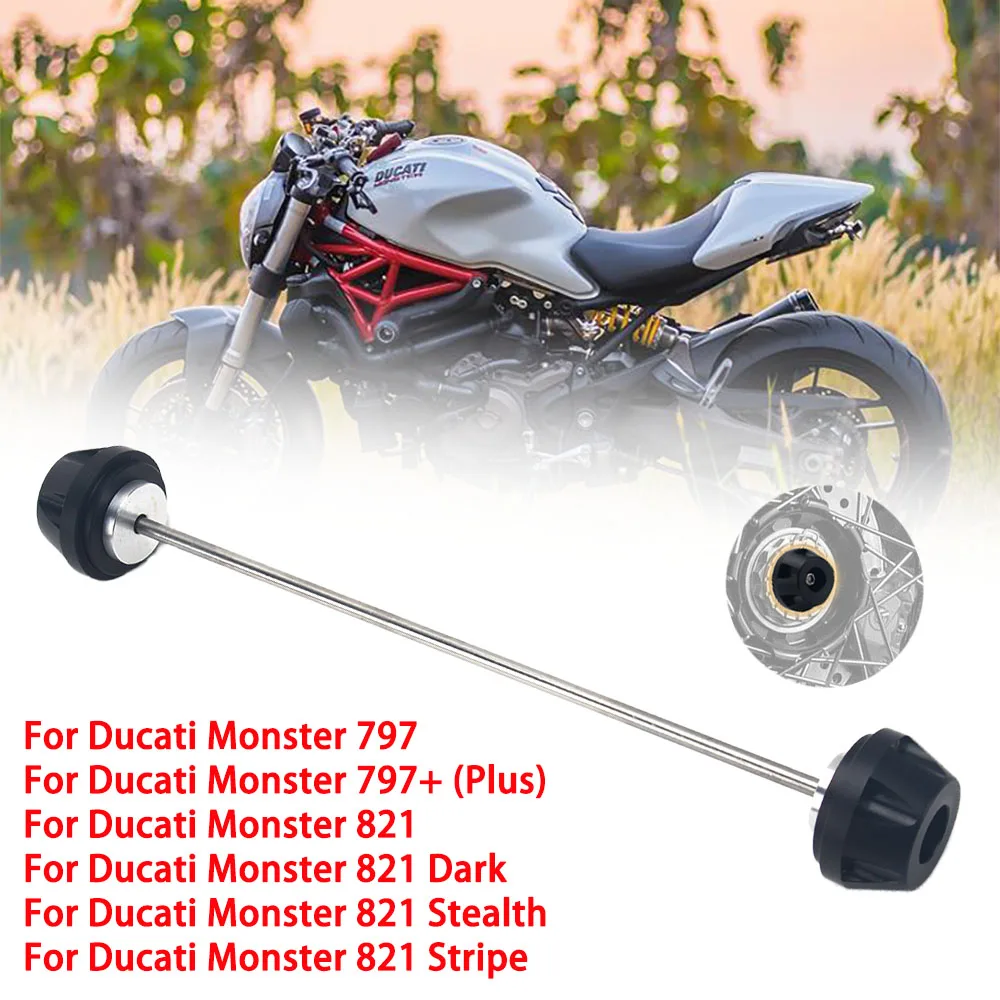 Crash Pads For DUCATI MONSTER 797 Monster 821 Stripe Dark Stealth Motorcycle Sliders Front Axle Fork Crash Slider Wheel Protect
Crash Pads For DUCATI MONSTER 797 Monster 821 Stripe Dark Stealth Motorcycle Sliders Front Axle Fork Crash Slider Wheel Protect