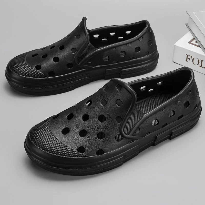 Men's Breathable Waterproof Sandals Comfortable Casual Outdoor Indoor Lightweight Non-Slip Sandals for Male
Men's Breathable Waterproof Sandals Comfortable Casual Outdoor Indoor Lightweight Non-Slip Sandals for Male