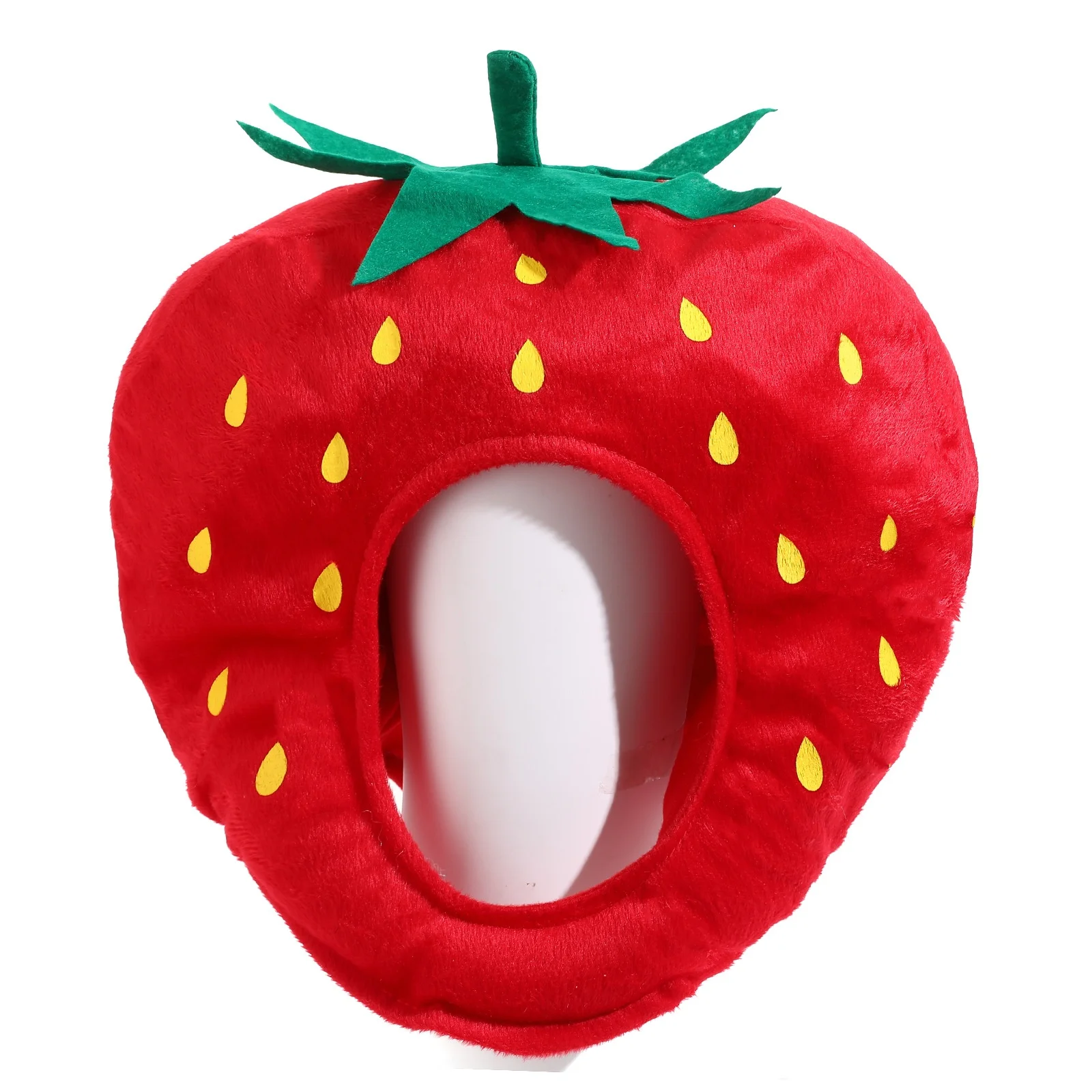 1pc Viral Cute Strawberry Head Cover, Funny Strawberry Hat for Photo Props, Portrait Shoots & Performance
1pc Viral Cute Strawberry Head Cover, Funny Strawberry Hat for Photo Props, Portrait Shoots & Performance