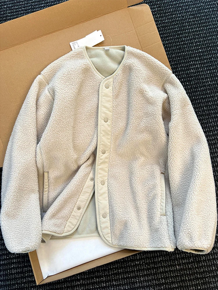 Теплое мужское бархатное зимнее пальто с воротником Jaet на подкладке из американского ягненка с воротником-стойкой Long Sve Side S ket Regular...
Теплое мужское бархатное зимнее пальто с воротником Jaet на подкладке из американского ягненка с воротником-стойкой Long Sve Side S ket Regular...