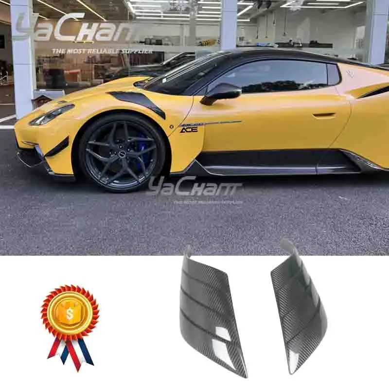 Car-Styling Dry Carbon DCF Rear Fender Side Vents Garnish Fit For 2020-2023 MC20 SD Style Rear Fender Side Vents Garnish
Car-Styling Dry Carbon DCF Rear Fender Side Vents Garnish Fit For 2020-2023 MC20 SD Style Rear Fender Side Vents Garnish