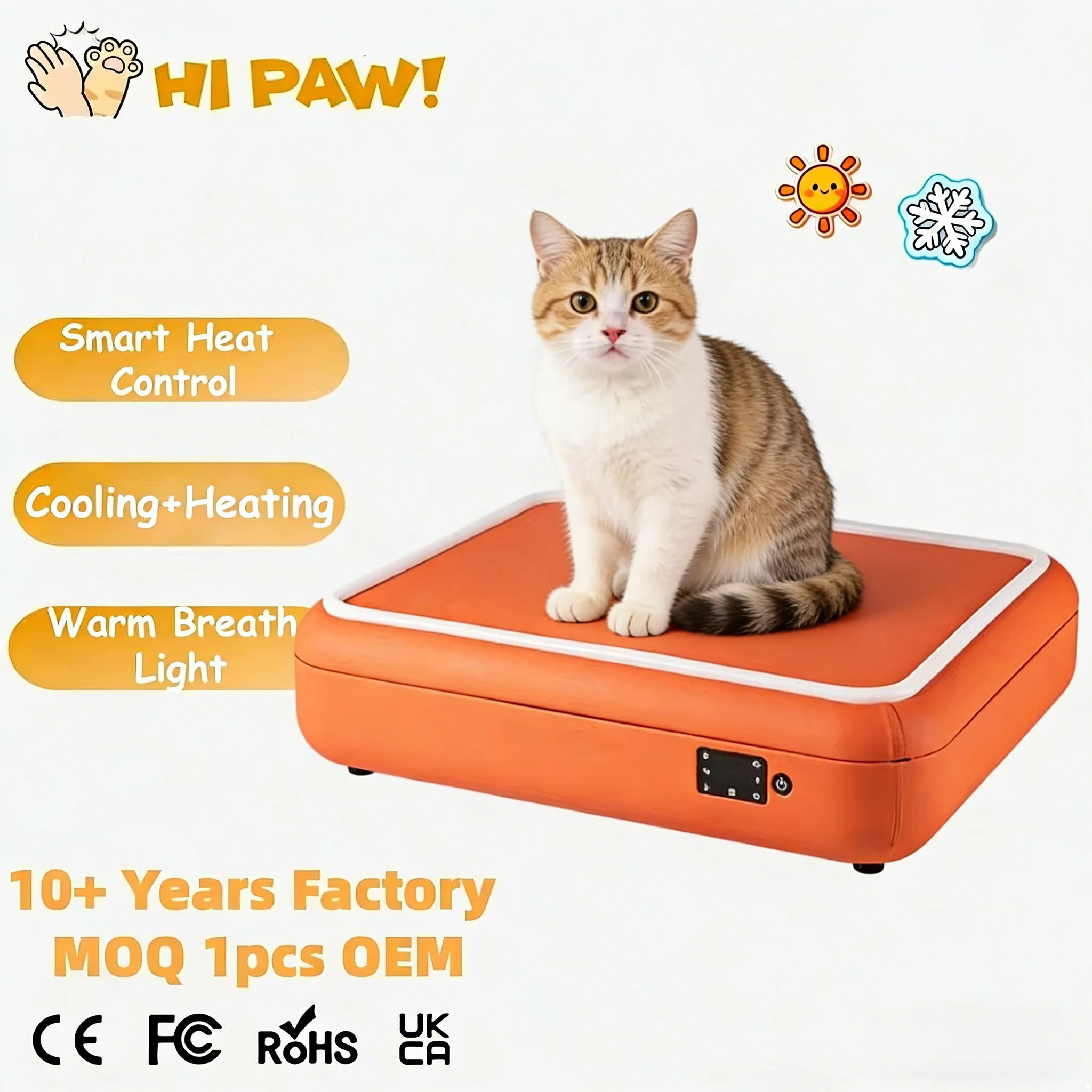 Factory Smart Heating Cooling Dog Bed Eco-Friendly Memory Foam Solid Four Seasons Universal Pet Supplies Pet Bed For Dog Cat
Factory Smart Heating Cooling Dog Bed Eco-Friendly Memory Foam Solid Four Seasons Universal Pet Supplies Pet Bed For Dog Cat