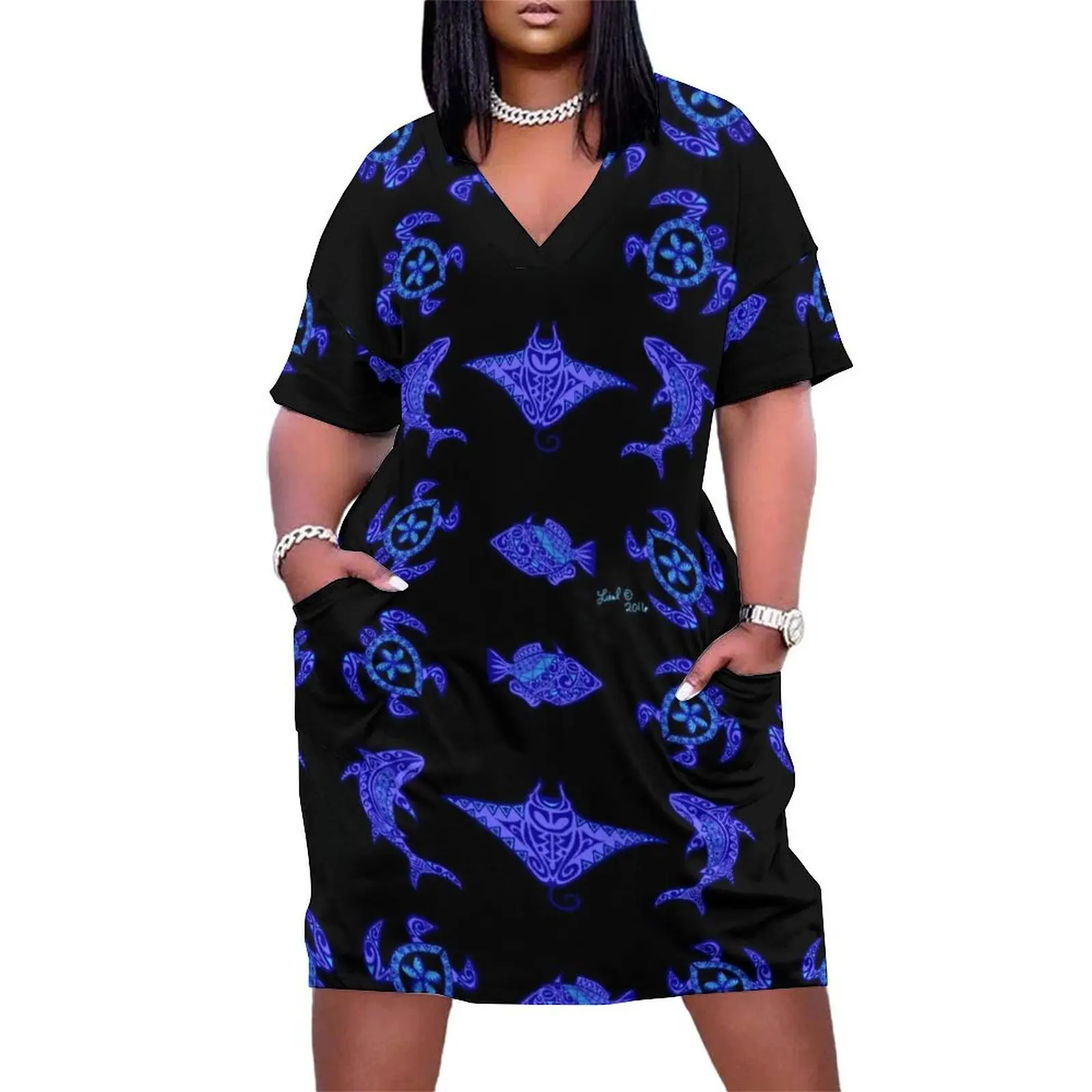 Hawaiian Wildlife Loose Pocket Dress evening dress women dresses women summer 2025 Female clothing
Hawaiian Wildlife Loose Pocket Dress evening dress women dresses women summer 2025 Female clothing