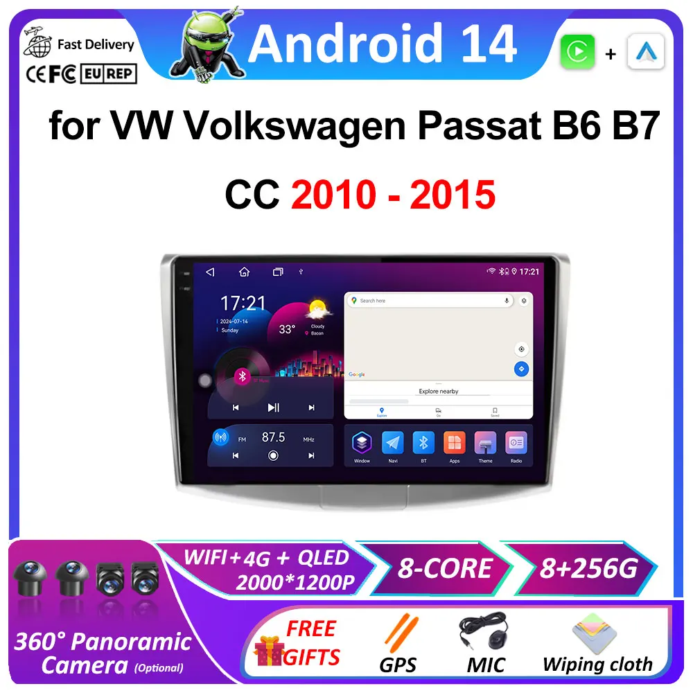 Интеллектуальная система Android для VW Volkswagen Passat B6 B7 CC 2010 2011-2015, навигация, GPS, автомобильный мультимедийный видео-аудиоплеер
Интеллектуальная система Android для VW Volkswagen Passat B6 B7 CC 2010 2011-2015, навигация, GPS, автомобильный мультимедийный видео-аудиоплеер