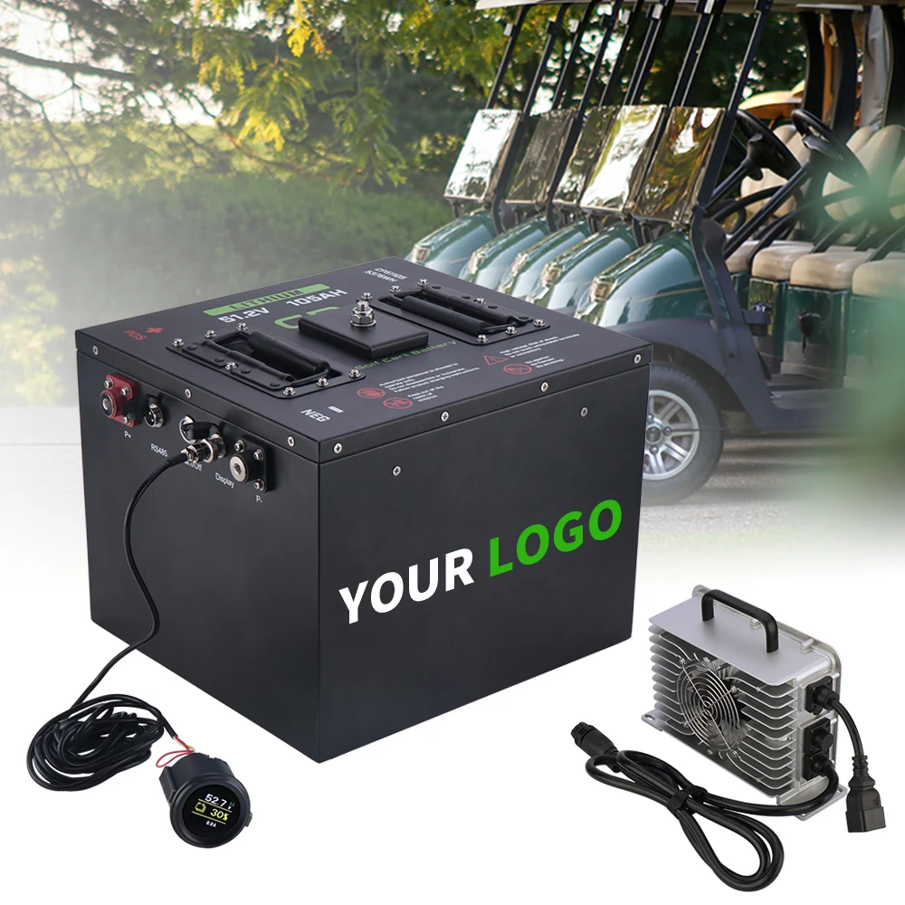 48v 51.2V 105Ah Golf Cart Lithium Battery 5 Star Highest Level Supplier 48 Volt Lithium Battery For Golf Cart Built-in 300A BMS
48v 51.2V 105Ah Golf Cart Lithium Battery 5 Star Highest Level Supplier 48 Volt Lithium Battery For Golf Cart Built-in 300A BMS