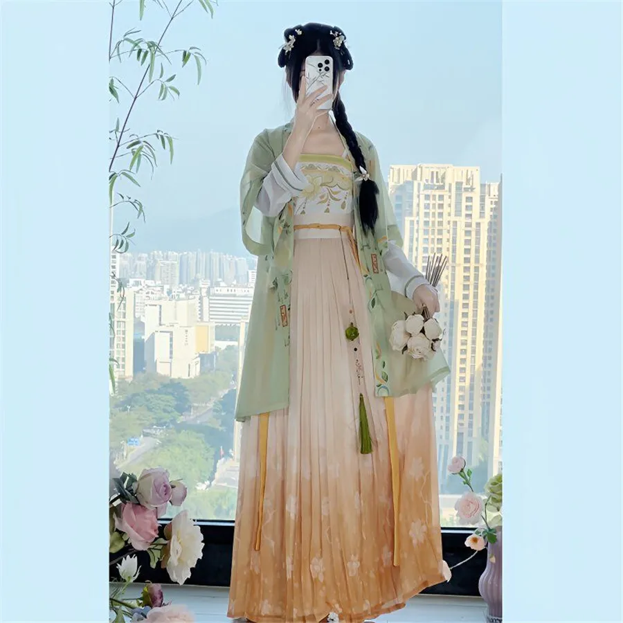 Hanfu Chinese Style Dress Women Traditional Elegant Princess Dresses Oriental Fairy Cosplay Stage Dance Robe
Hanfu Chinese Style Dress Women Traditional Elegant Princess Dresses Oriental Fairy Cosplay Stage Dance Robe