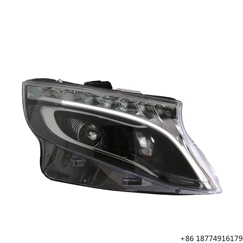 Auto Car LED Headlights Accessory for Vito W447 and V260 V Class 2016-2023 Headlamp W448 for 2016-2023 Models
Auto Car LED Headlights Accessory for Vito W447 and V260 V Class 2016-2023 Headlamp W448 for 2016-2023 Models