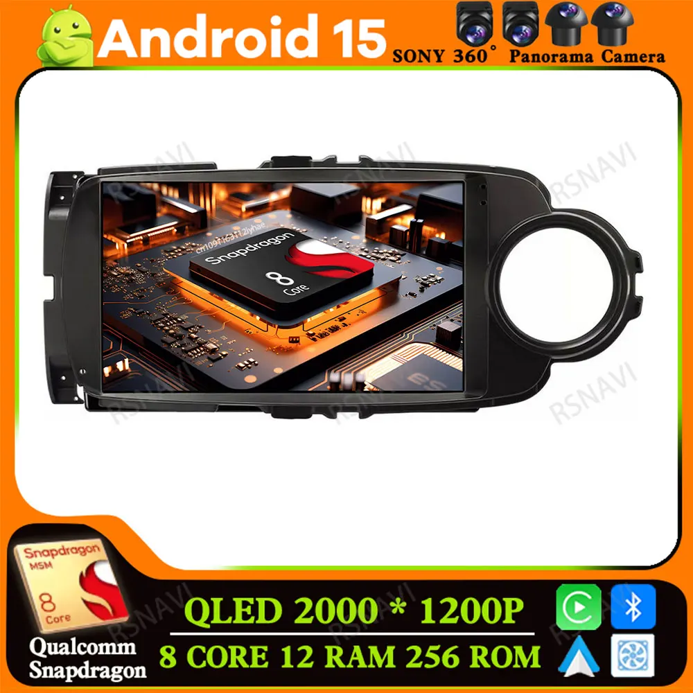 Android 15 for Toyota Yaris 2012 2013 2014 2015 2016 2017 Head Unit 4G LTE Car Radio QLED Navigation DSP Wireless Carplay Auto
Android 15 for Toyota Yaris 2012 2013 2014 2015 2016 2017 Head Unit 4G LTE Car Radio QLED Navigation DSP Wireless Carplay Auto