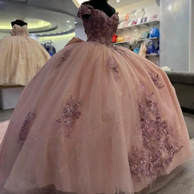 Salmon Pink Ball Gown Quinceanera Dress 2024 3D Floral Beading Sweetheart Tulle Princess Vestido De XV Años Brithday Party Gown
Salmon Pink Ball Gown Quinceanera Dress 2024 3D Floral Beading Sweetheart Tulle Princess Vestido De XV Años Brithday Party Gown
