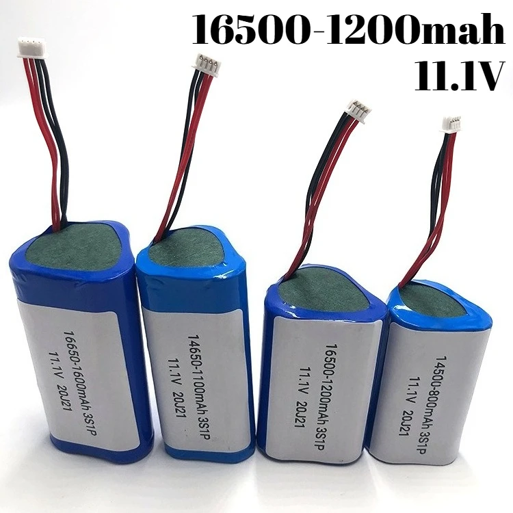 5pack 11.1V 1200mAh 16500 Li-ion Battery Pack Triangular Shape 3S1P Rechargeable Battery for Massage Gun Massager
5pack 11.1V 1200mAh 16500 Li-ion Battery Pack Triangular Shape 3S1P Rechargeable Battery for Massage Gun Massager