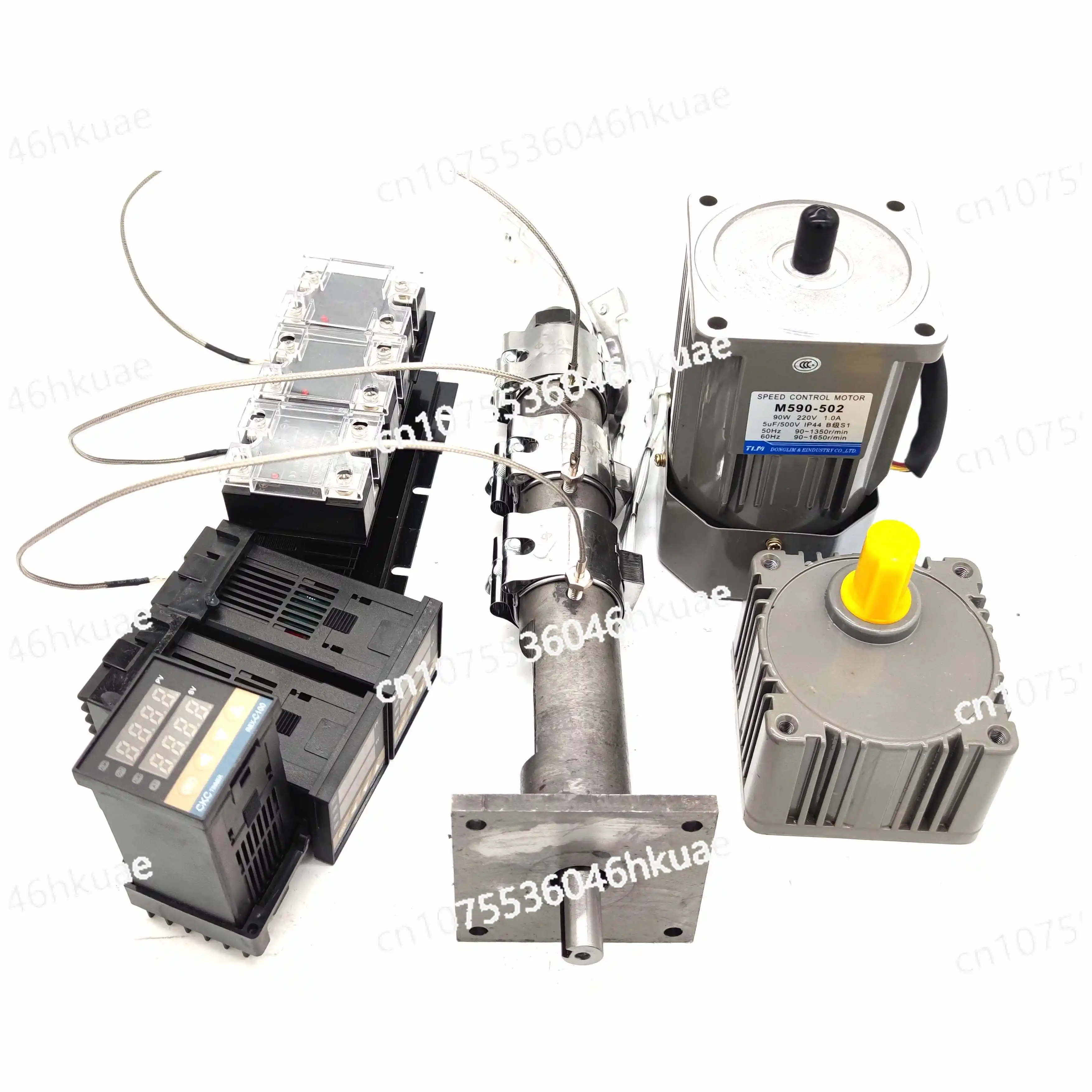 DIY Extruder Machine 20mm Screw Barrel Nozzle Band Heaters Temperature Control System 90W Induction Motor
DIY Extruder Machine 20mm Screw Barrel Nozzle Band Heaters Temperature Control System 90W Induction Motor