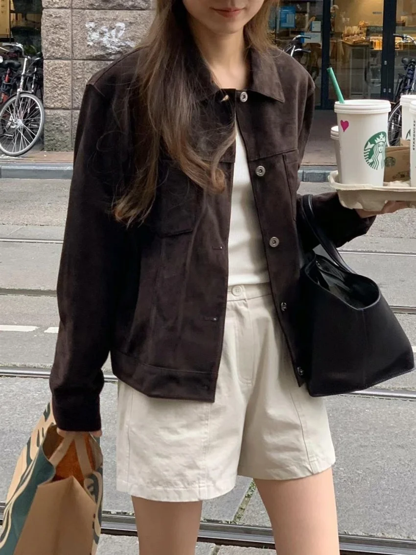 Alien Kitty Minimalist Loose Coats Solid Women Office Lady Casual 2025 New Chic Jackets Streetwear Vintage Daily Fashion OL
Alien Kitty Minimalist Loose Coats Solid Women Office Lady Casual 2025 New Chic Jackets Streetwear Vintage Daily Fashion OL