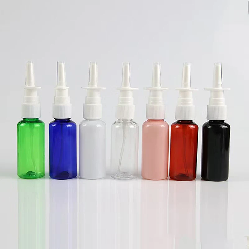 50pcs/lot 10ml 20ml 30ml nasal spray bottle nasal medical spray bottles Green Pink Blue Clear White Black PET plastic bottle
50pcs/lot 10ml 20ml 30ml nasal spray bottle nasal medical spray bottles Green Pink Blue Clear White Black PET plastic bottle