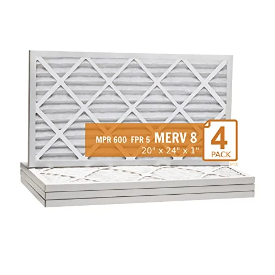 Фильтр гофрированный 20x24x1 Xtreme Plus Air Guard, MERV 8, упаковка из 4 шт.
Фильтр гофрированный 20x24x1 Xtreme Plus Air Guard, MERV 8, упаковка из 4 шт.
