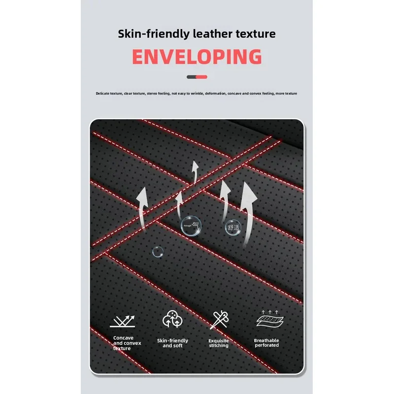 High Quality Universal Split Full Surround Luxury Leather Car Covers Breathable Comfort Auto Cushion Full Sea
High Quality Universal Split Full Surround Luxury Leather Car Covers Breathable Comfort Auto Cushion Full Sea