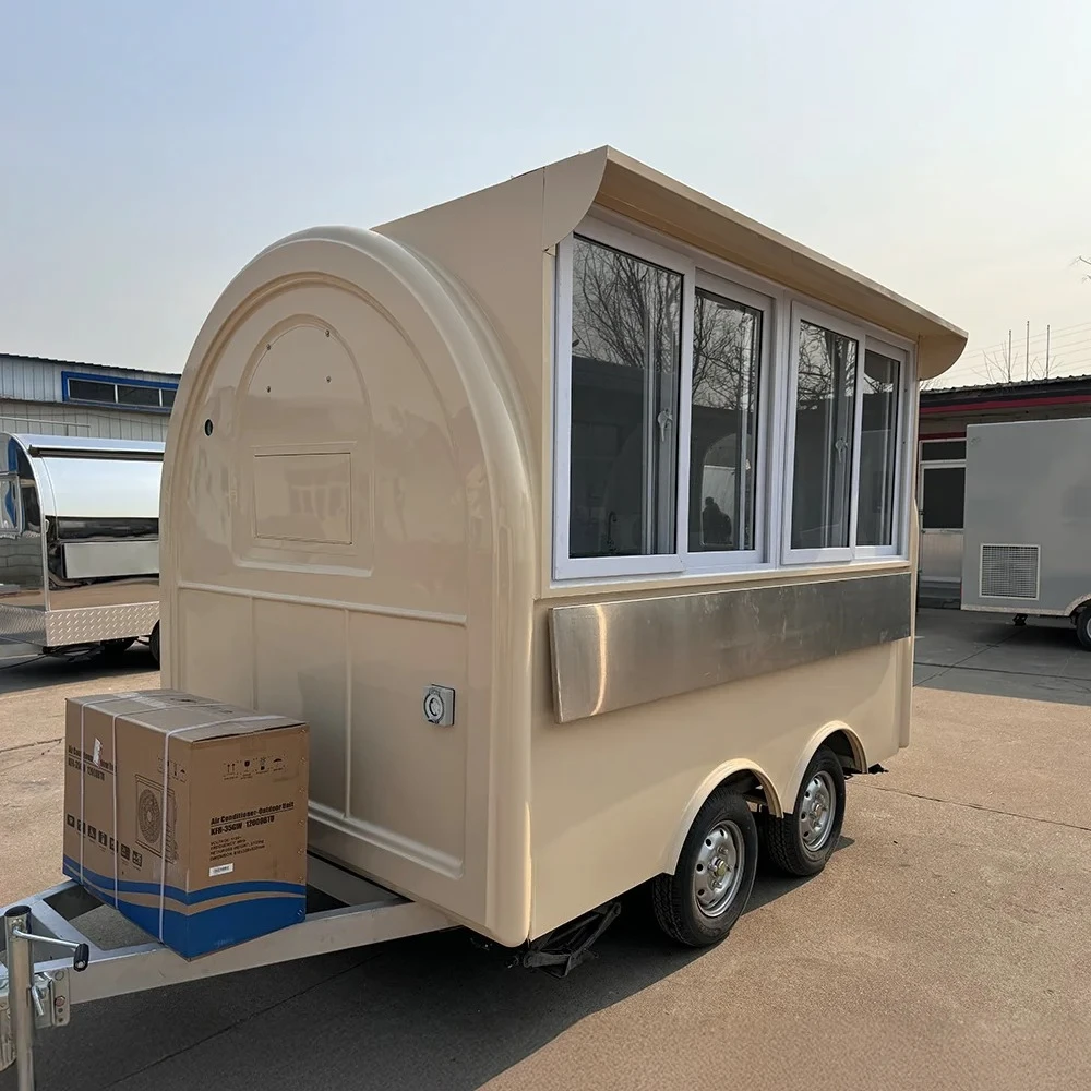 Customized Most Popular Street Vending Cart Fast Food Mobile Trailer With Wheels Coffee Shop Food Truck For Sale
Customized Most Popular Street Vending Cart Fast Food Mobile Trailer With Wheels Coffee Shop Food Truck For Sale