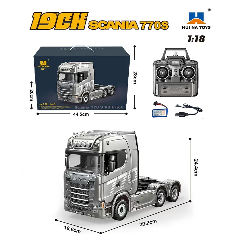 Hot sales Huina 2025 New Product 1501 Stanya Engineering Vehicle 19 Channel 2.4g Control Like Real Car Remote Control Model Gift
Hot sales Huina 2025 New Product 1501 Stanya Engineering Vehicle 19 Channel 2.4g Control Like Real Car Remote Control Model Gift