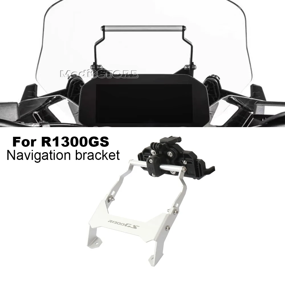 Motorcycle Mobile Phone GPS Navigation Handlebar Bracket Support Mount For BMW R 1300 GS R1300 GS ADV Adventure 2023 2024
Motorcycle Mobile Phone GPS Navigation Handlebar Bracket Support Mount For BMW R 1300 GS R1300 GS ADV Adventure 2023 2024