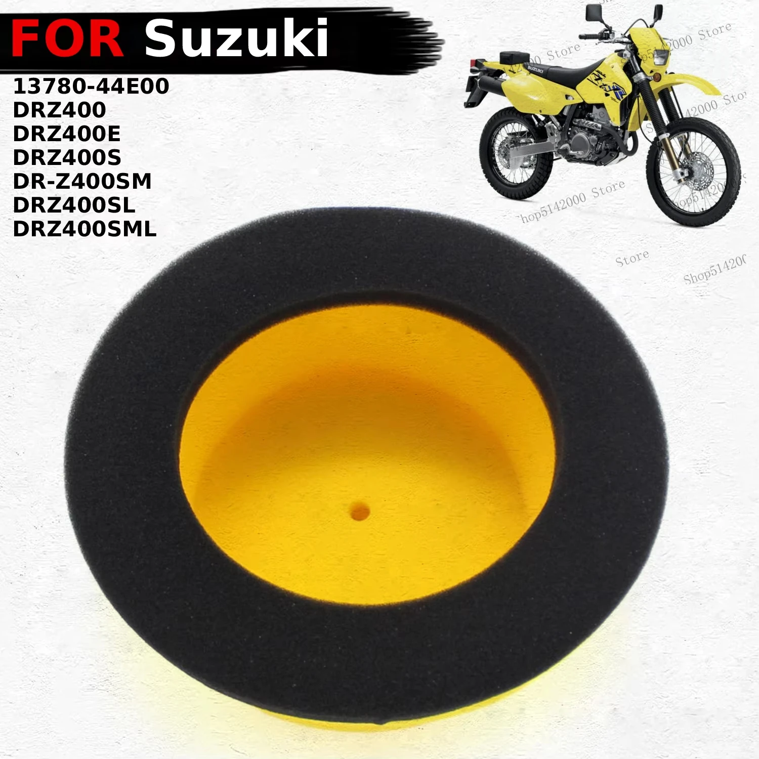 Воздухозаборный фильтр для Suzuki DRZ400 2000 2001-2004 DRZ400E DRZ400S DR-Z400SM DRZ400SL DRZ400SML 13780-44E00
Воздухозаборный фильтр для Suzuki DRZ400 2000 2001-2004 DRZ400E DRZ400S DR-Z400SM DRZ400SL DRZ400SML 13780-44E00