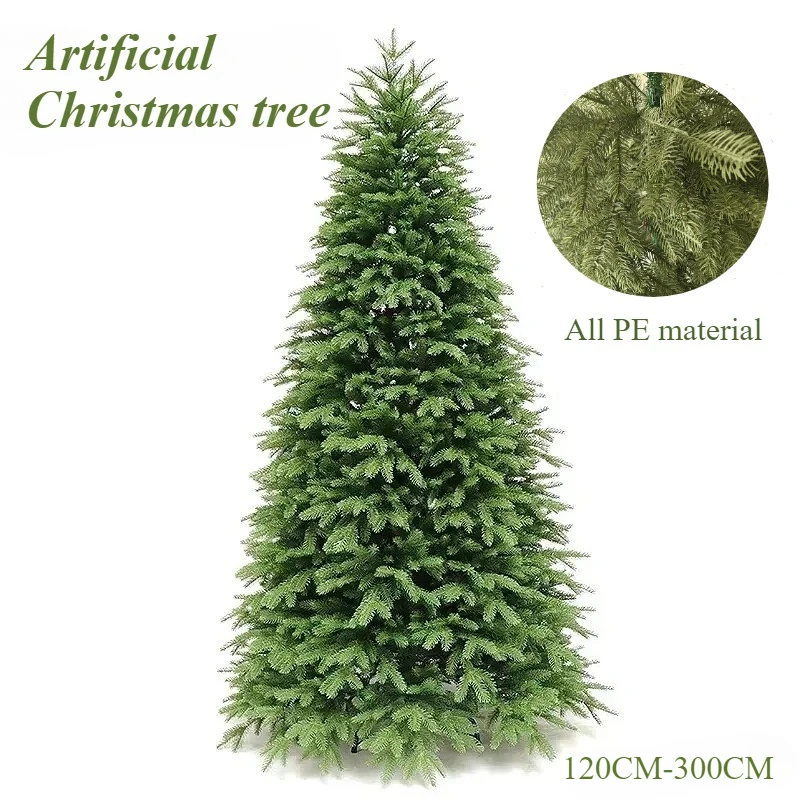 Artificial Christmas Tree Luxury PE Encryption Large Green Xmas Tree Pines Premium Home Party Christmas Atmosphere Decoration
Artificial Christmas Tree Luxury PE Encryption Large Green Xmas Tree Pines Premium Home Party Christmas Atmosphere Decoration