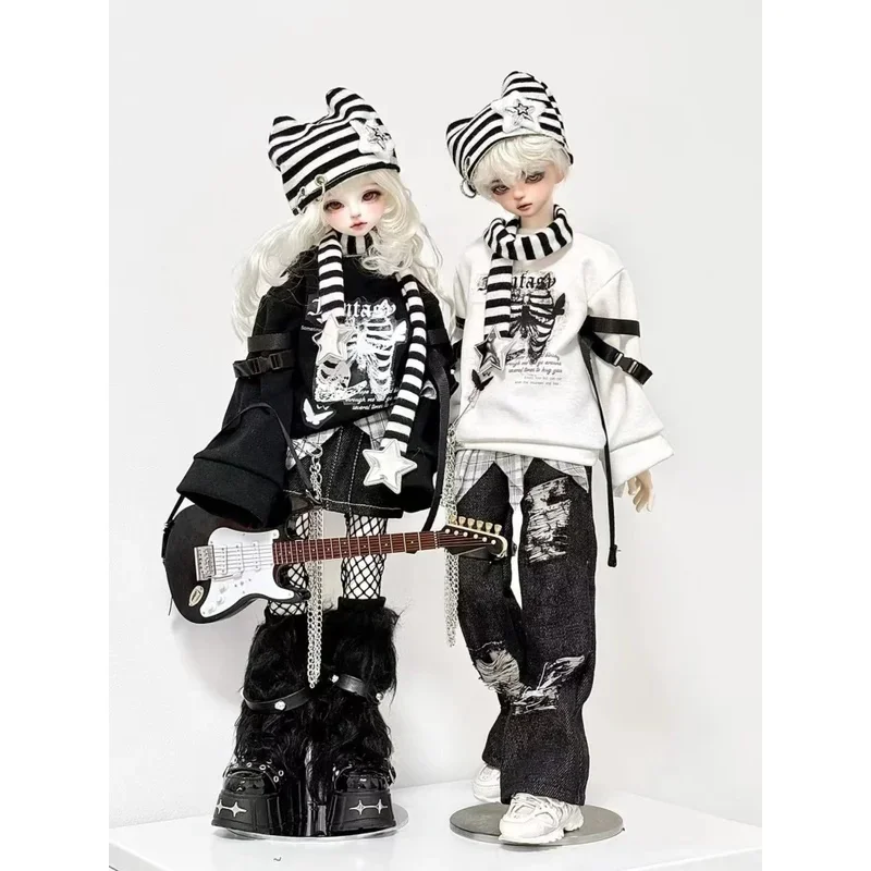 BJD Doll Clothes For 1/4 Dolls Black White Pants Skirt Set Dolls Clothing Accessories(No Dolls)
BJD Doll Clothes For 1/4 Dolls Black White Pants Skirt Set Dolls Clothing Accessories(No Dolls)
